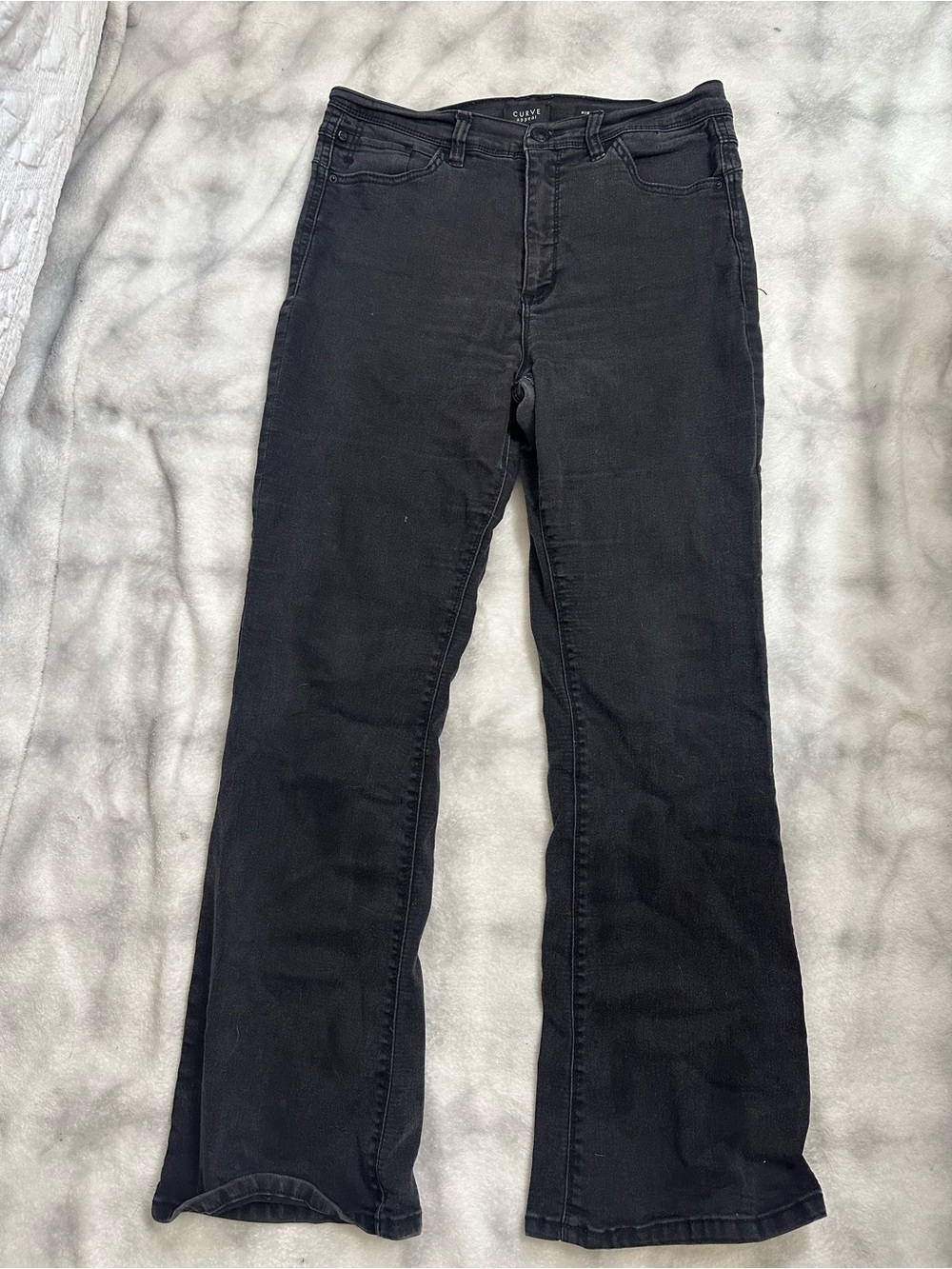 Black Women’s Jeans - Slim Bootcut by curve appeal